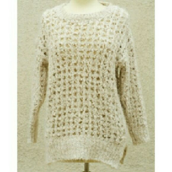 Cliche Couture Sweater Beautiful Ivory Medium‎ - Picture 1 of 4